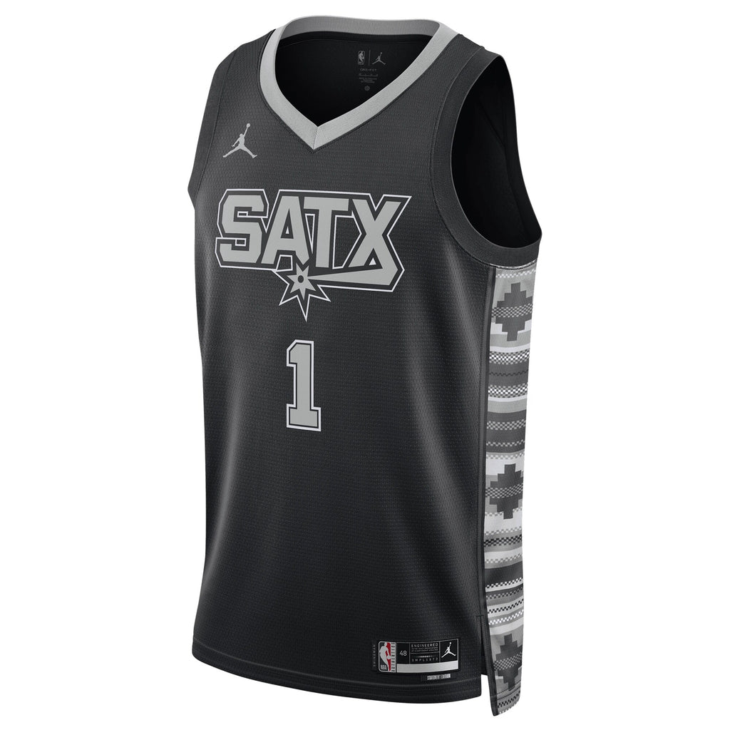 Victor Wembanyama San Antonio Spurs Statement Edition Swingman Basketball Jersey - Unisex