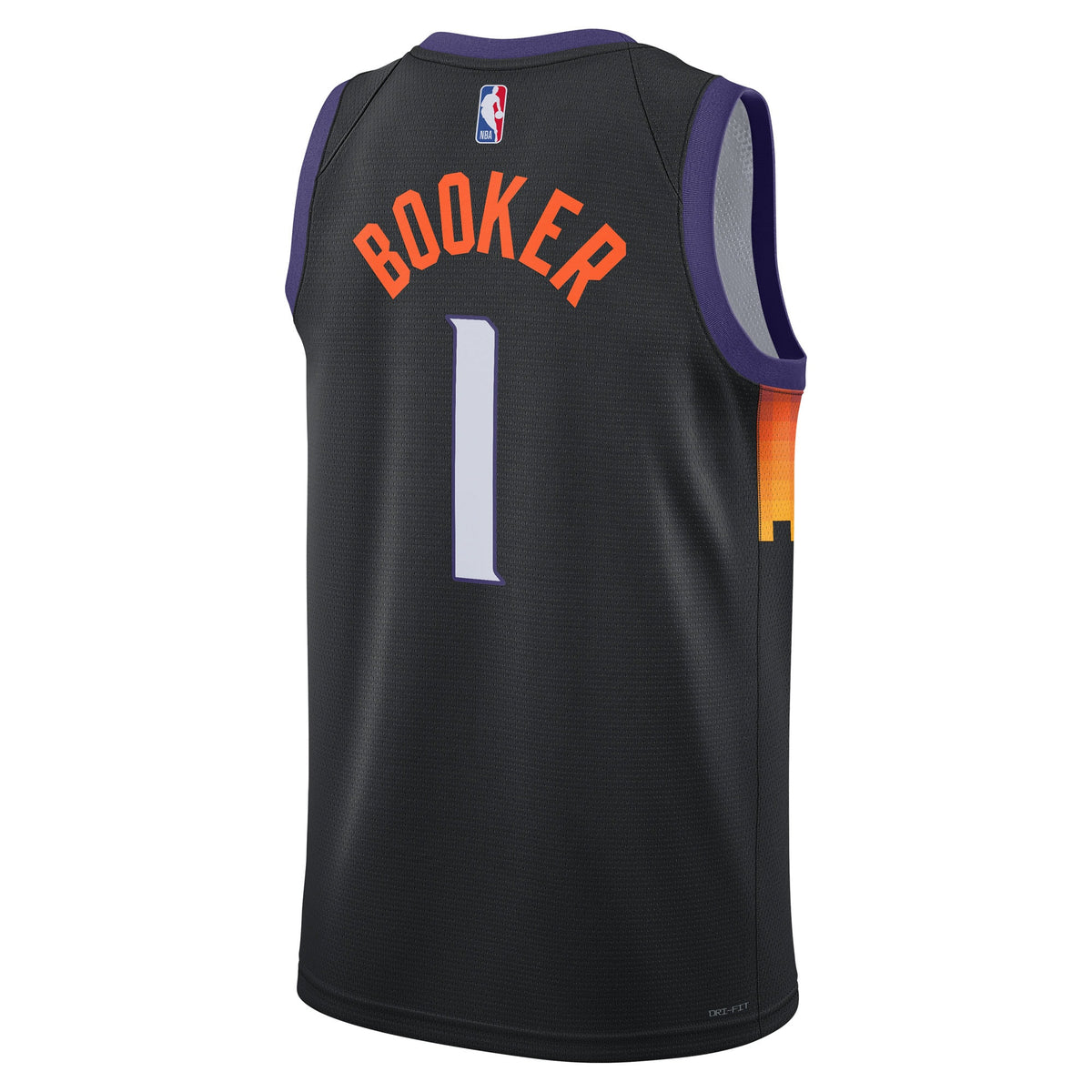 Devin Booker Phoenix Suns 2025/26 City Edition Swingman Basketball Jersey - Black - Unisex