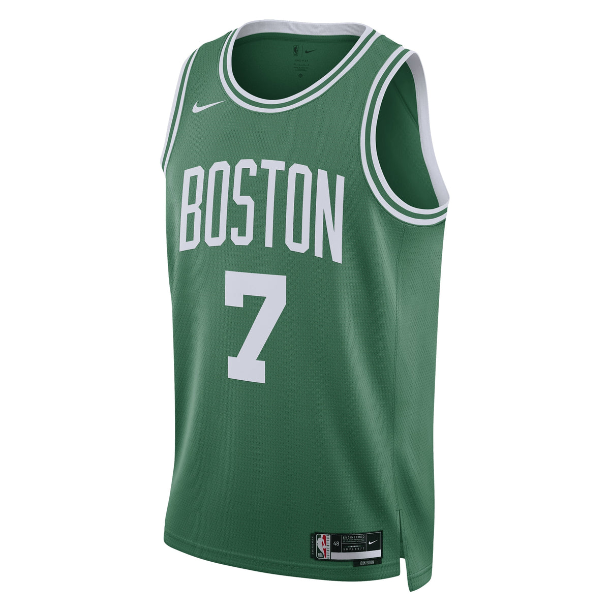 Jaylen Brown Boston Celtics Replica Swingman Icon Basketball Jersey - Unisex