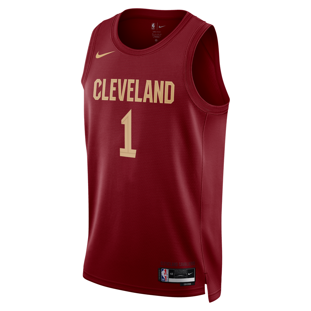 James Harden Cleveland Cavaliers Icon Edition Swingman Basketball Jersey - Wine - Unisex