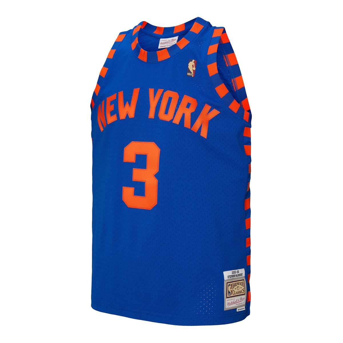 Stephon Marbury New York Knicks 2005/06 Hardwood Classics Swingman Basketball Jersey - Mens