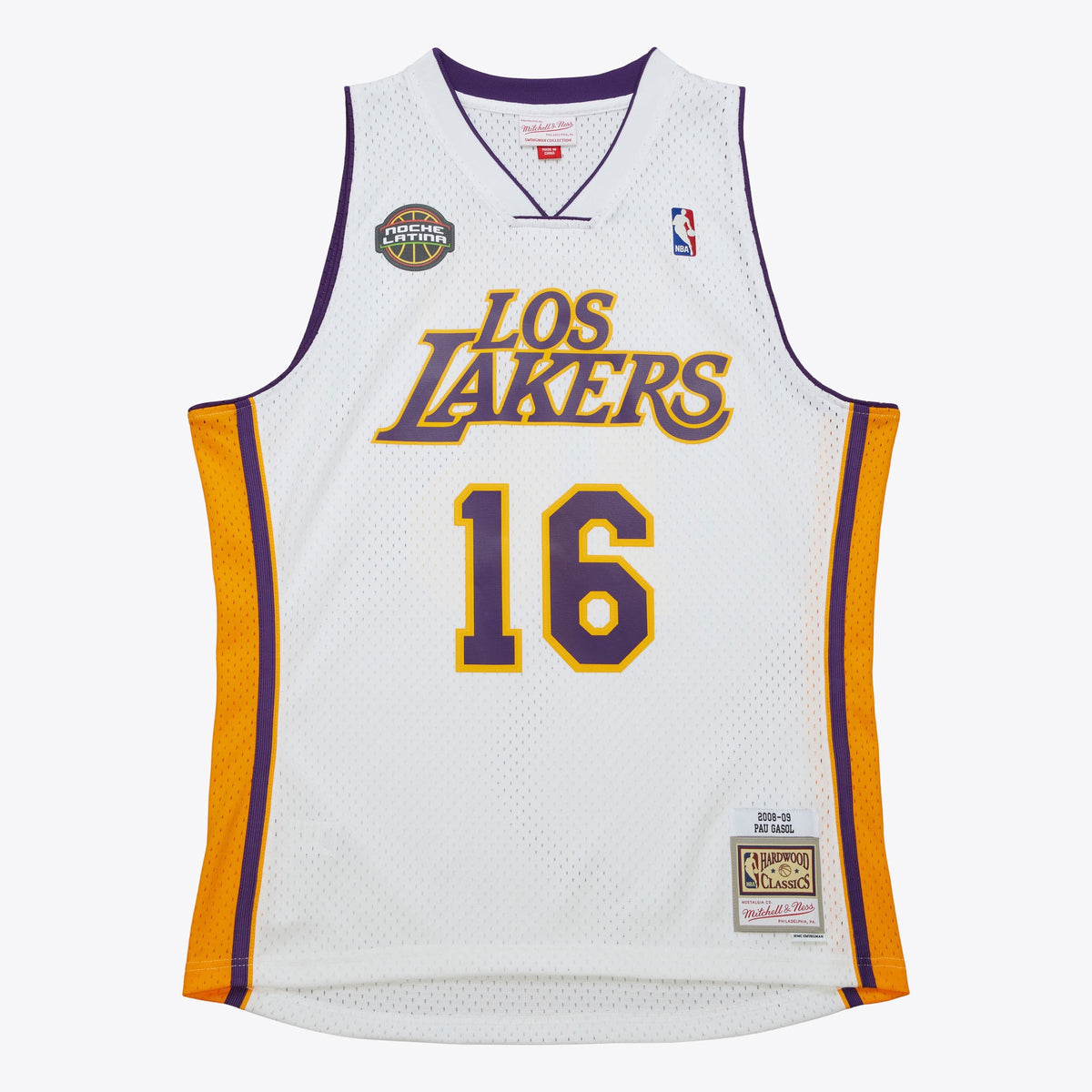 Pau Gasol Los Angeles Lakers 2008 Swingman Basketball Jersey