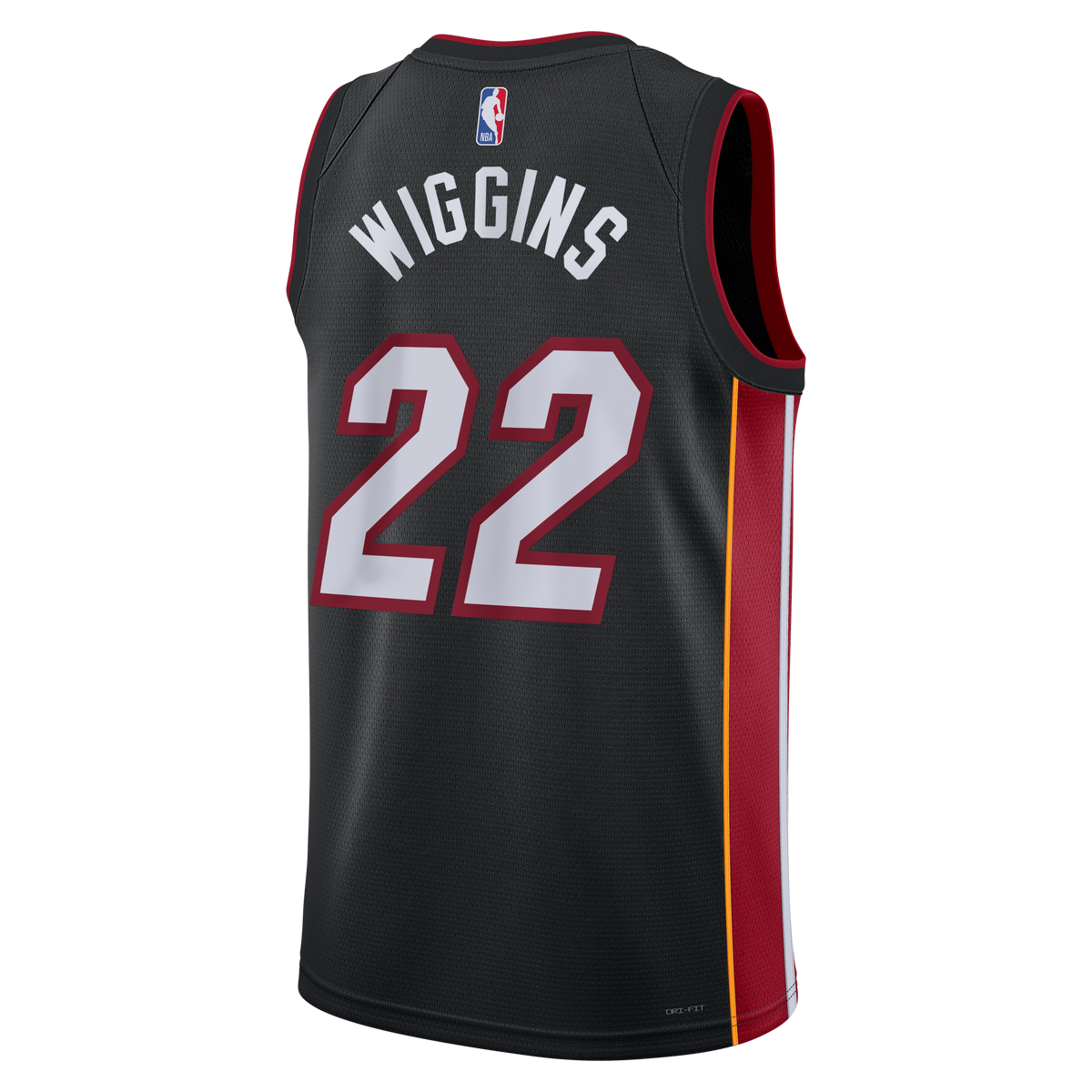Andrew Wiggins Miami Heat Icon Edition Swingman Basketball Jersey - Black - Unisex
