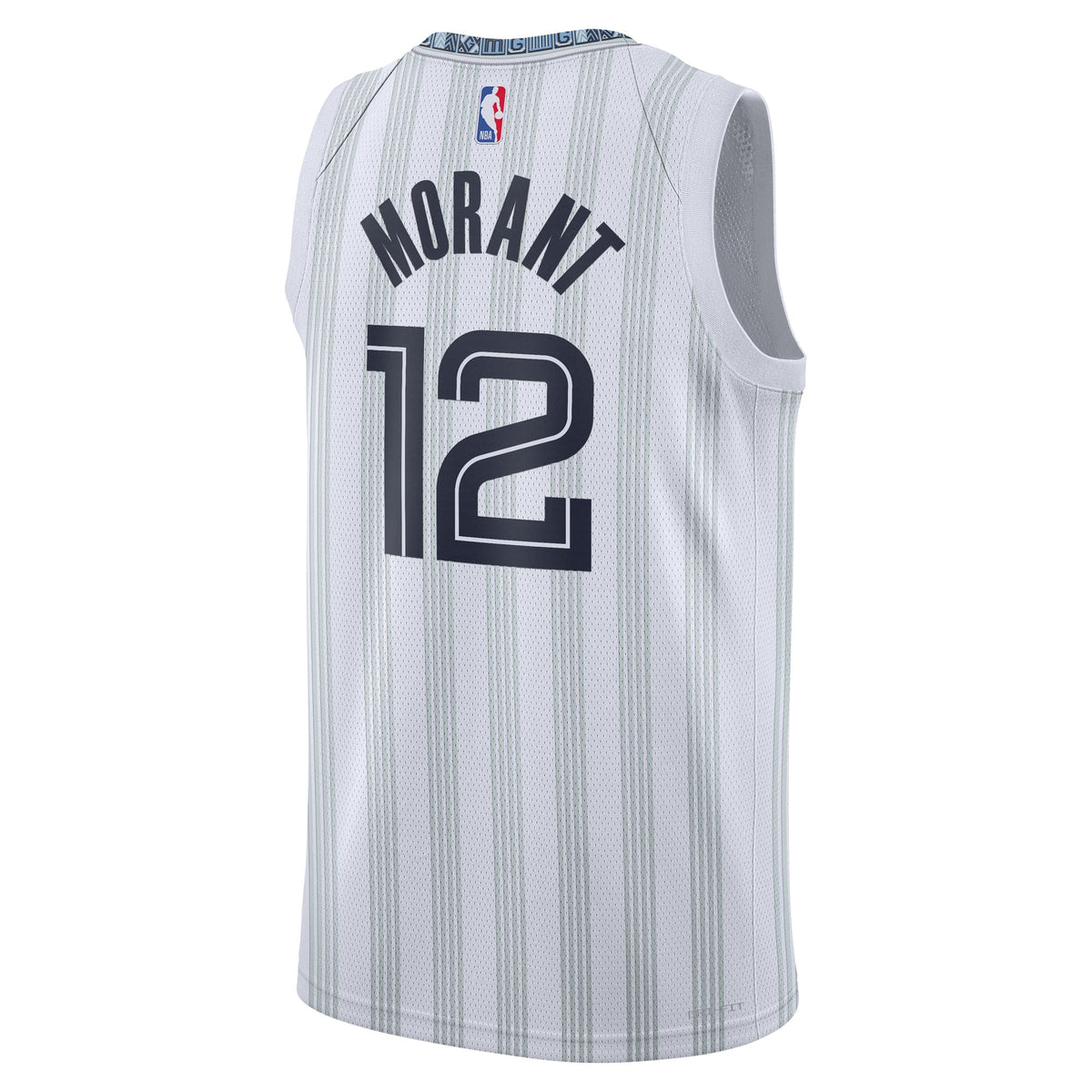 Ja Morant Memphis Grizzlies 2025/26 City Edition Swingman Basketball Jersey - Gray - Unisex