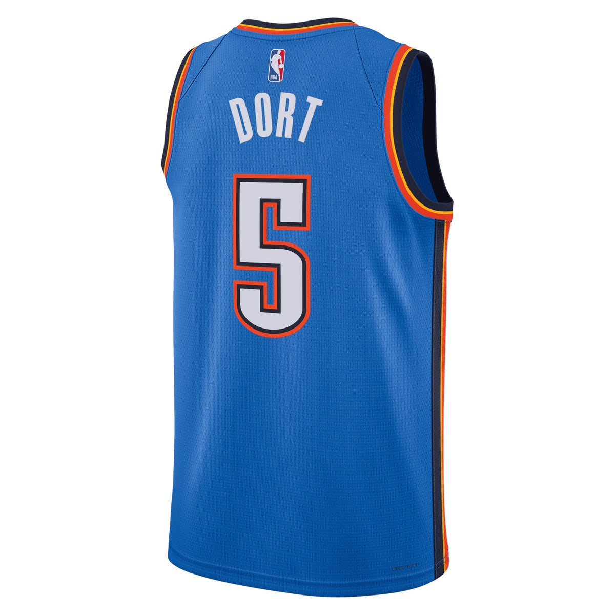 Luguentz Dort Oklahoma City Thunder Icon Edition Swingman Basketball Jersey - Blue - Unisex