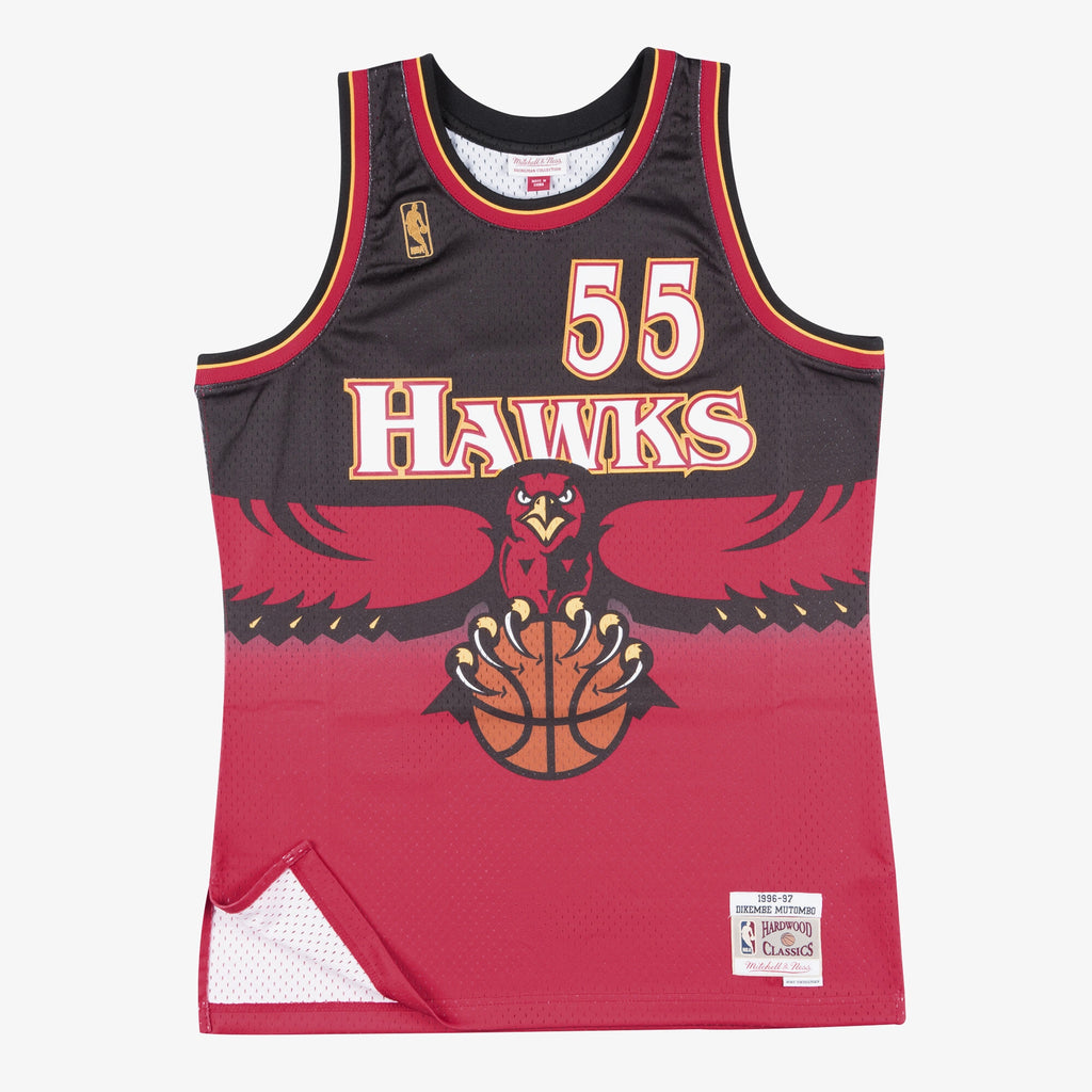 Dikembe Mutombo Atlanta Hawks 1996 - 97 Swingman Basketball Jersey
