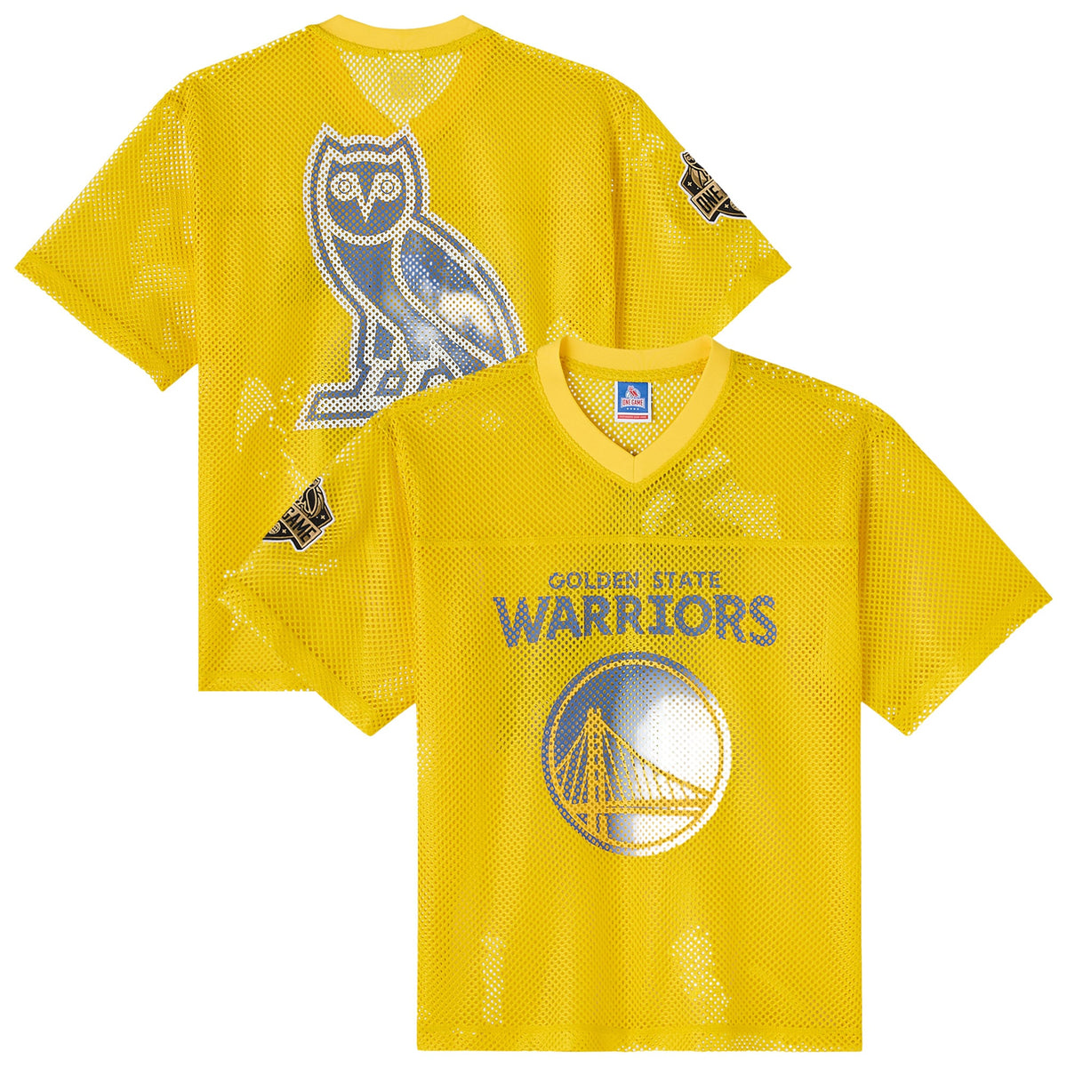 Golden State Warriors OVO Mesh Football Basketball Jersey - Mens