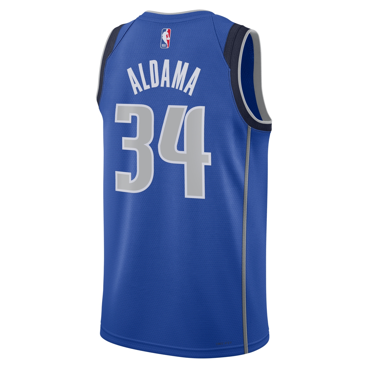 Santi Aldama Dallas Mavericks Icon Edition Swingman Basketball Jersey - Blue - Unisex