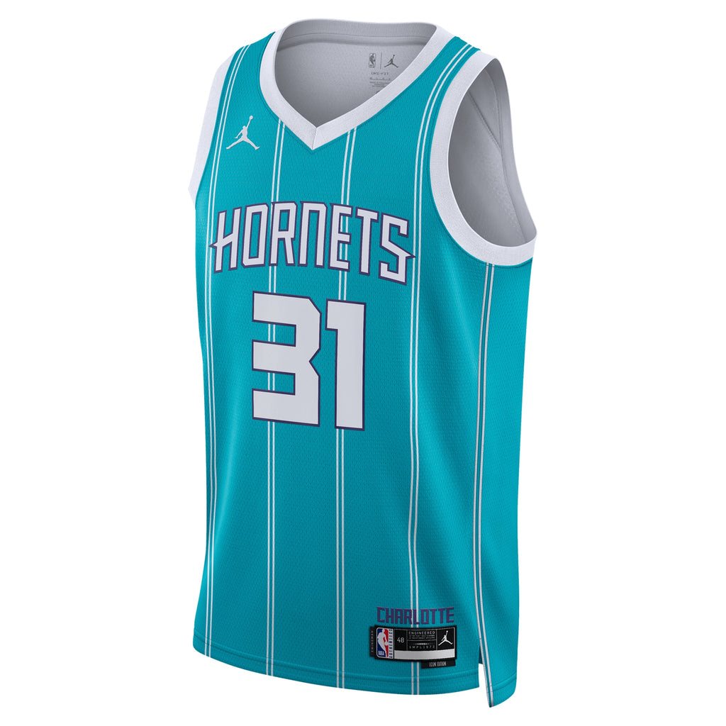 Tidjane Salaün Charlotte Hornets Icon Edition Swingman Basketball Jersey - Teal - Unisex