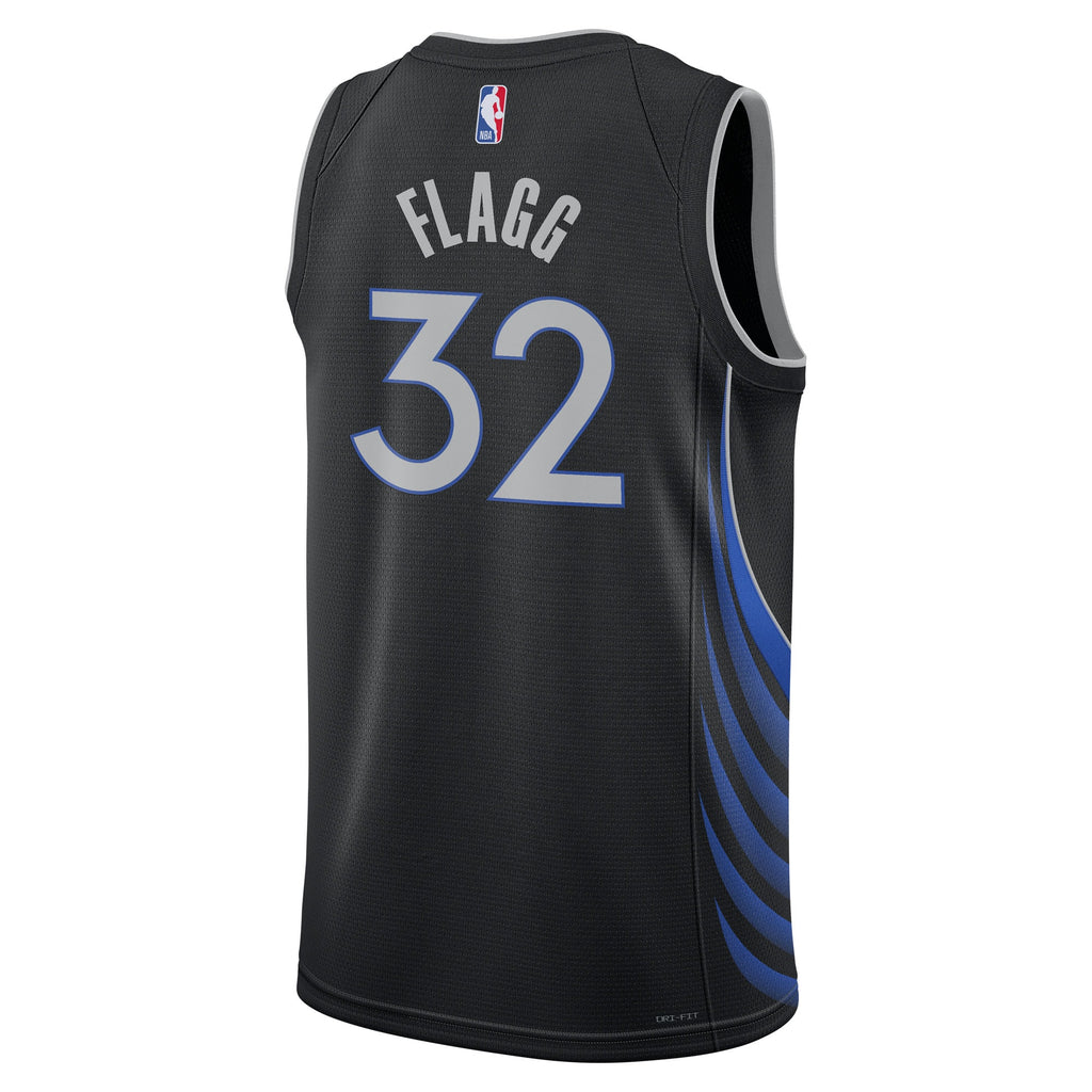 Cooper Flagg Dallas Mavericks 2025/26 City Edition Swingman Basketball Jersey - Black - Unisex