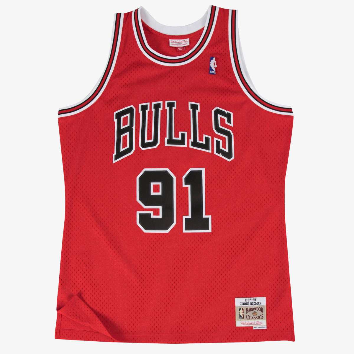 Dennis Rodman Chicago Bulls 1997 - 98 Swingman Road Basketball Jersey
