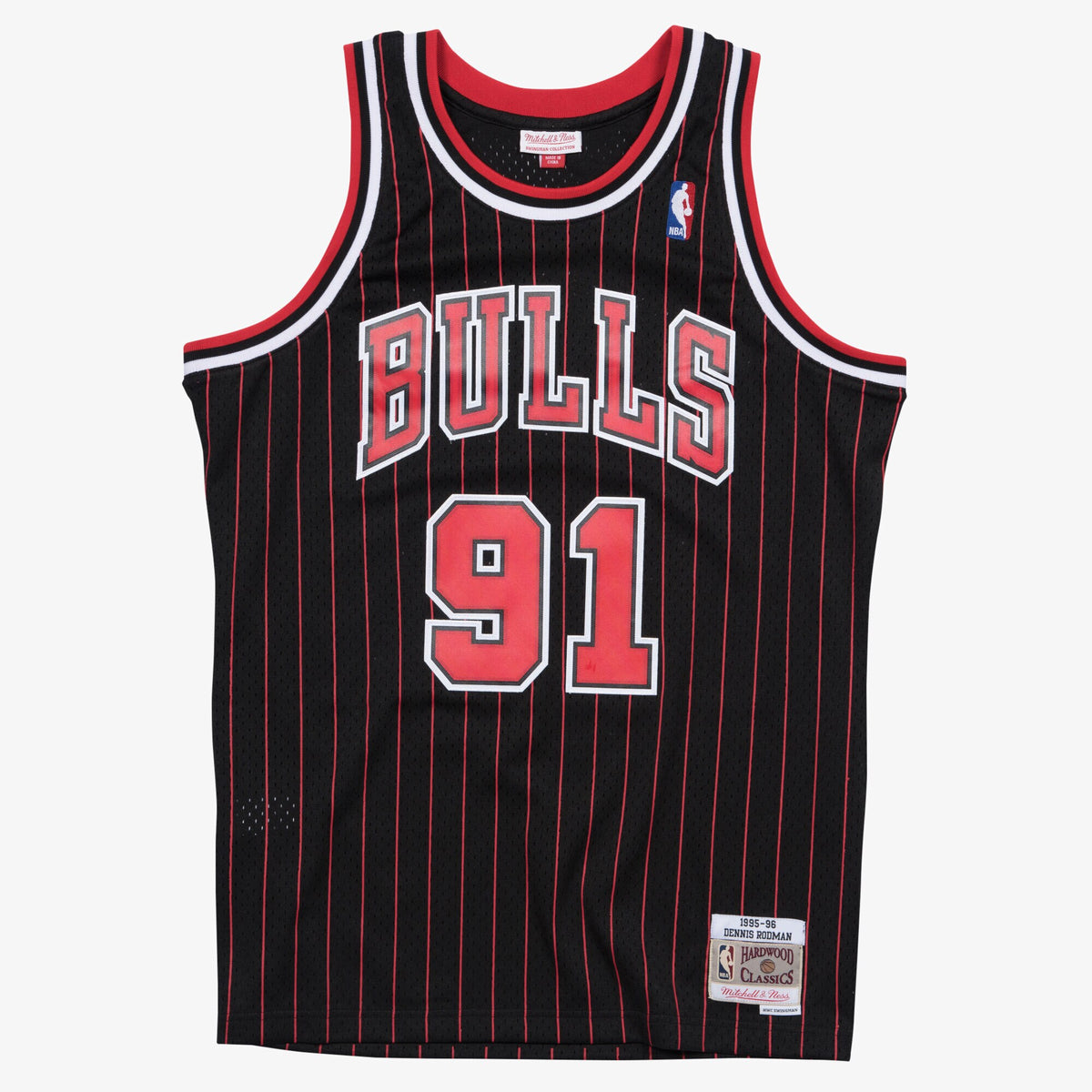 Dennis Rodman Chicago Bulls 1995 - 96 Swingman Alternate Basketball Jersey
