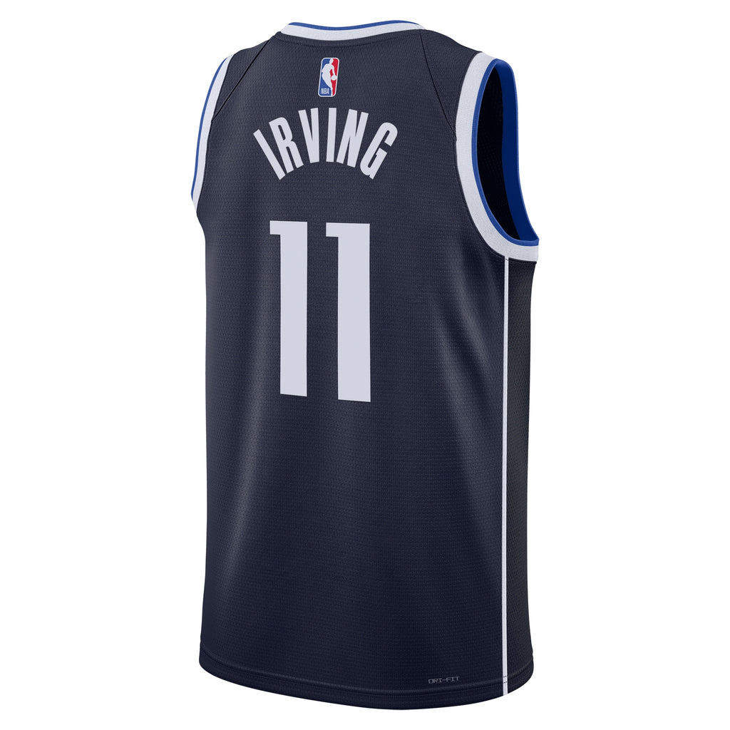Kyrie Irving Dallas Mavericks Statement Edition Swingman Basketball Jersey - Navy - Unisex