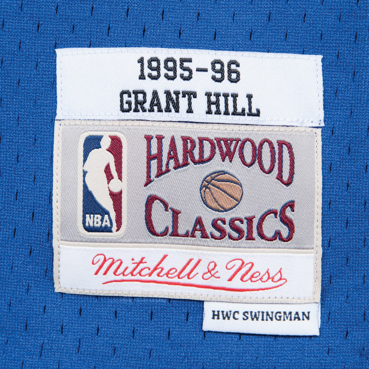Grant Hill Detroit Pistons 1995 - 96 Swingman Road Basketball Jersey