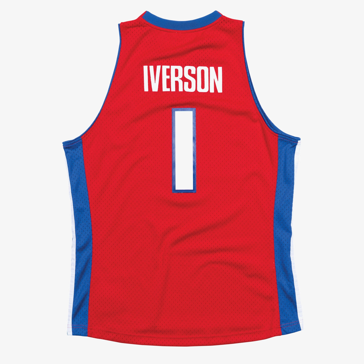 Allen Iverson Detroit Pistons 2008 - 09 Swingman Basketball Jersey