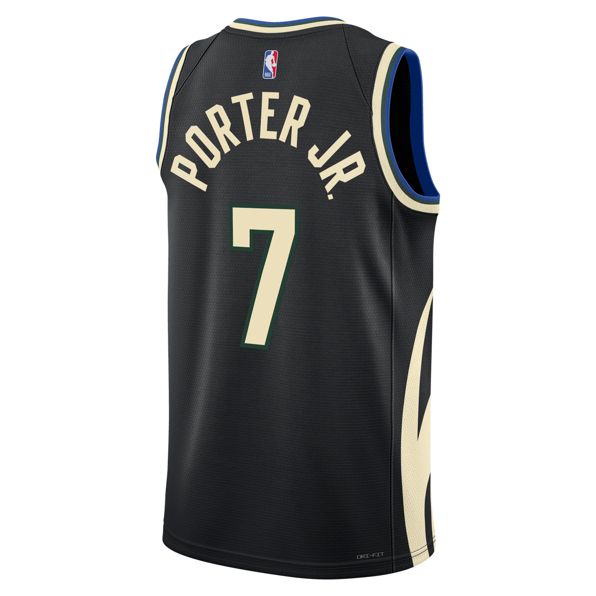 Kevin Porter Jr. Milwaukee Bucks Statement Edition Swingman Basketball Jersey - Hunter Green - Unisex