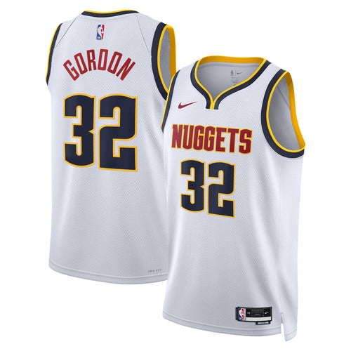 Aaron Gordon Denver Nuggets Association Edition Swingman Basketball Jersey - White - Unisex
