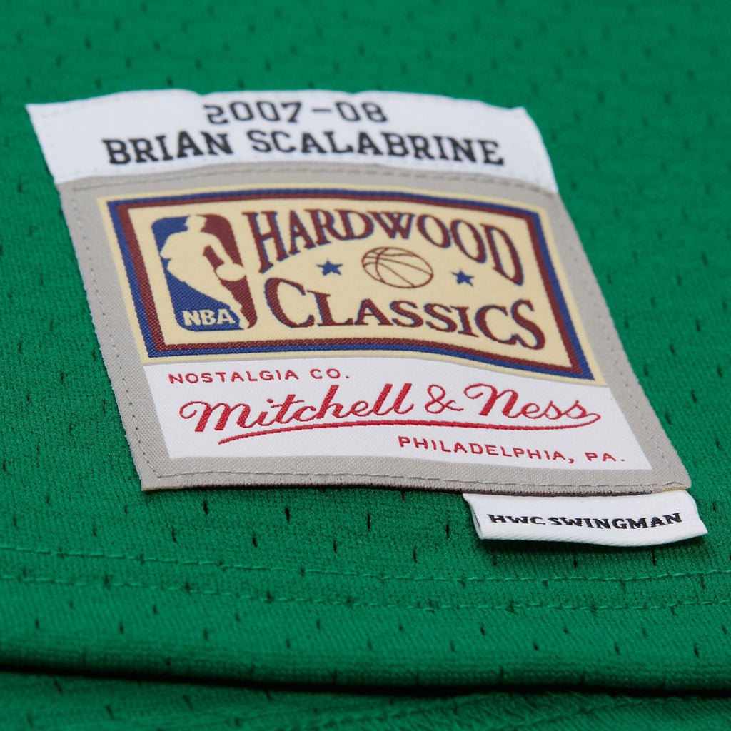 Brian Scalabrine Boston Celtics Swingman Basketball Jersey - Mens