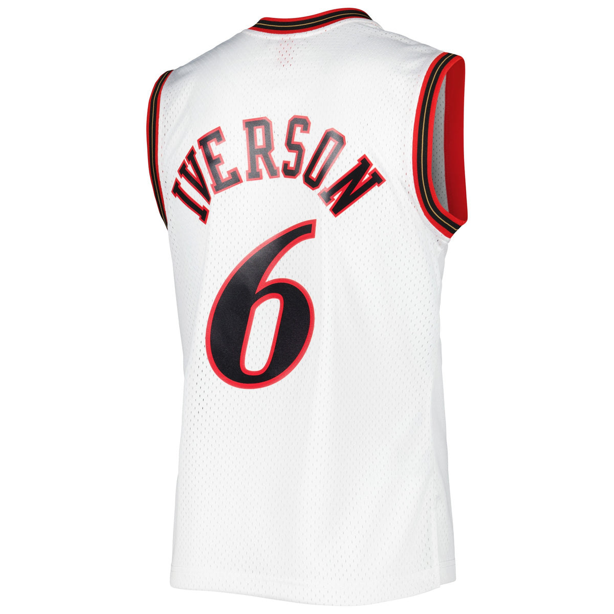 Allen Iverson Philadelphia 76ers 2002/03 Hardwood Classics Swingman Basketball Jersey - Mens