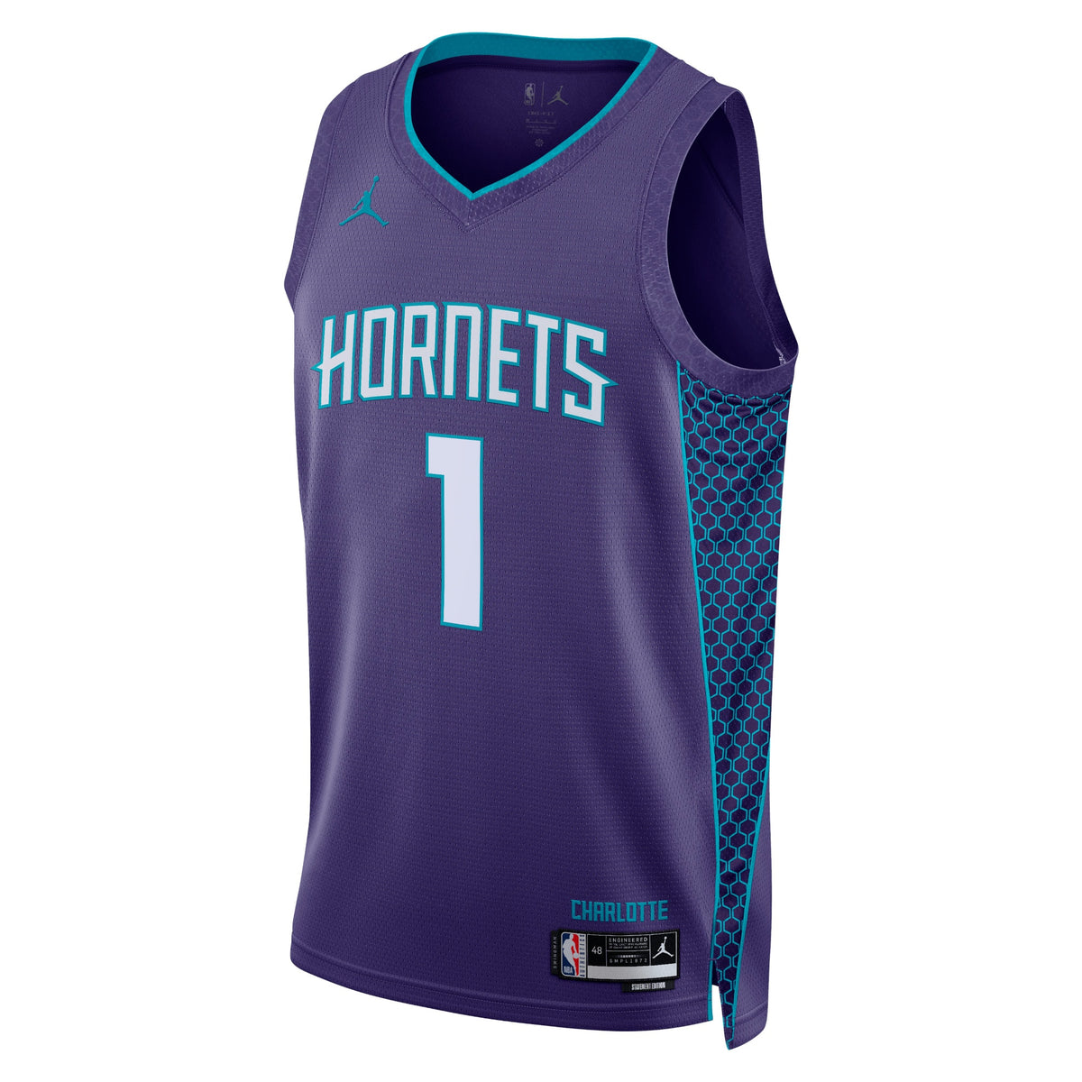 LaMelo Ball Charlotte Hornets Statement Edition Swingman Basketball Jersey - Purple - Unisex