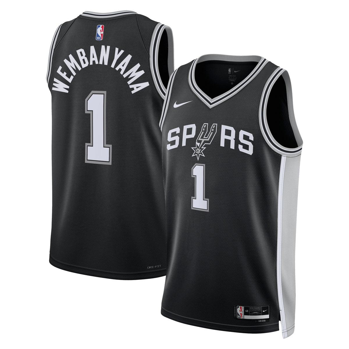 Victor Wembanyama San Antonio Spurs Swingman Icon Basketball Jersey - Mens