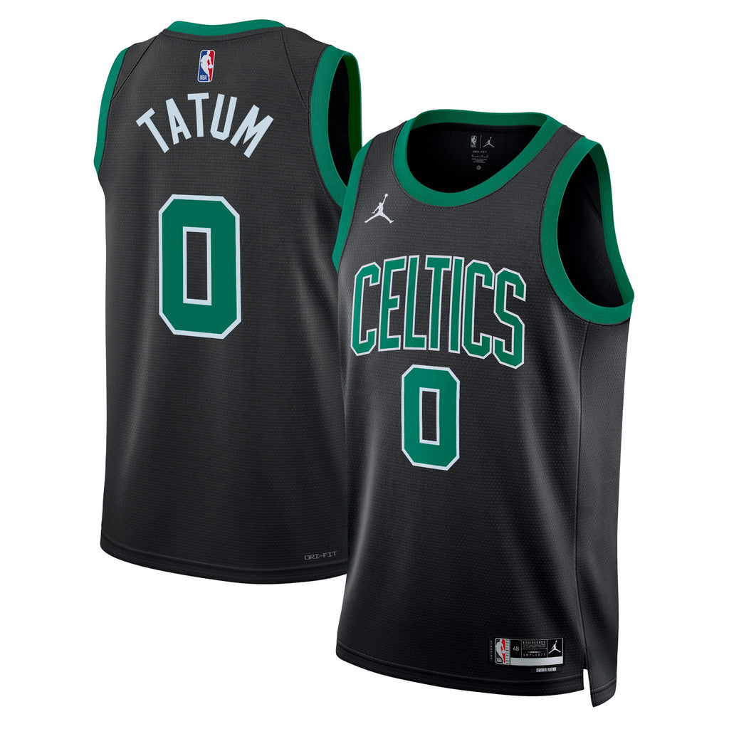 Jayson Tatum Boston Celtics Statement Edition Swingman Basketball Jersey - Black - Unisex