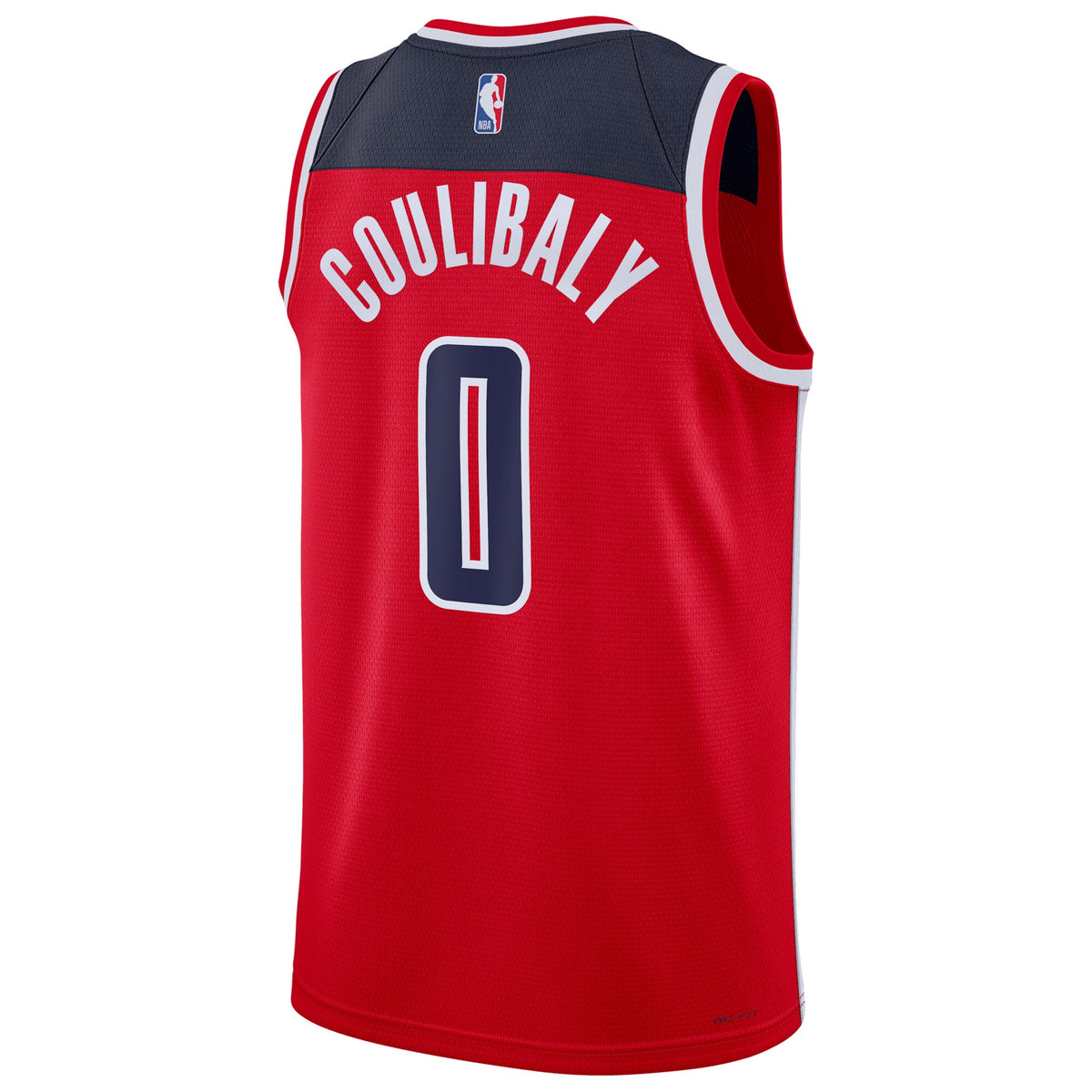 Bilal Coulibaly Washington Wizards Icon Edition Swingman Basketball Jersey - Red - Unisex