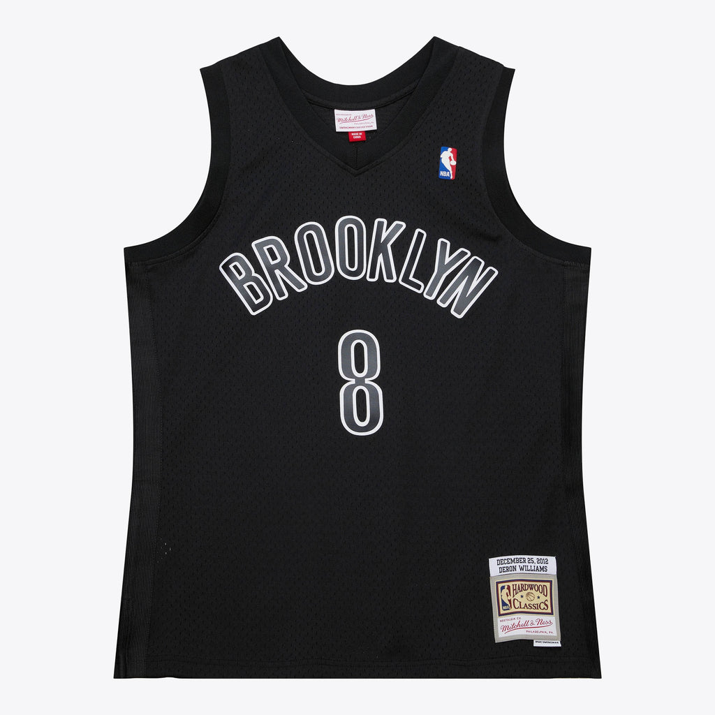 Deron Williams Brooklyn Nets 2012 Day Authentic Basketball Jersey - Black