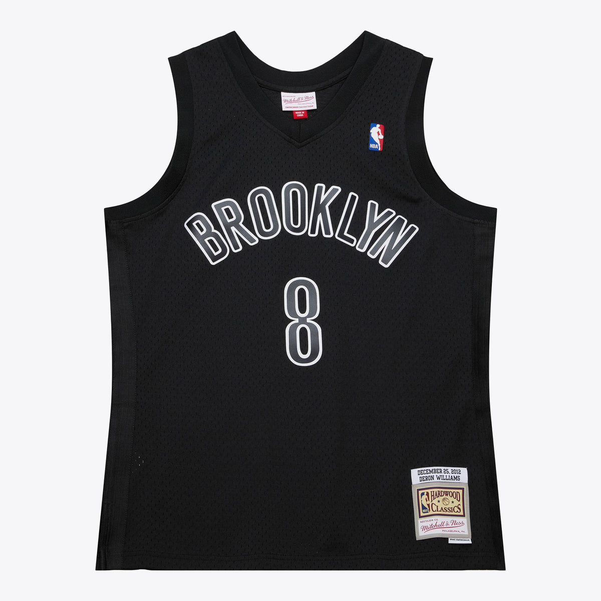 Deron Williams Brooklyn Nets 2012 Day Authentic Basketball Jersey - Black