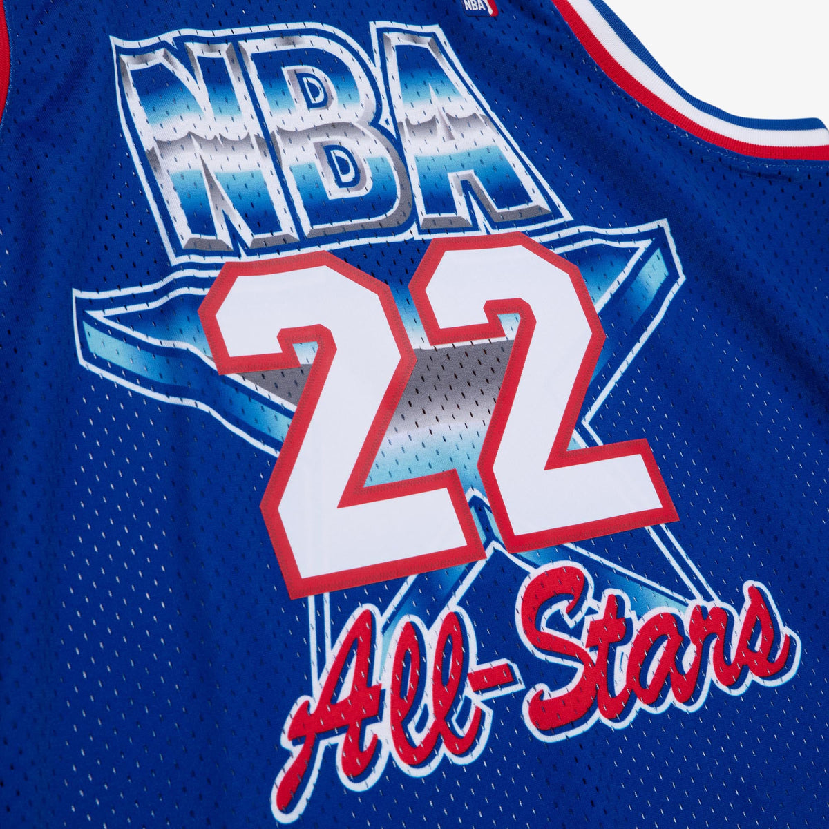 Clyde Drexler Portland Trail Blazers 1992 All - Star West Authentic Basketball Jersey - Royal Blue