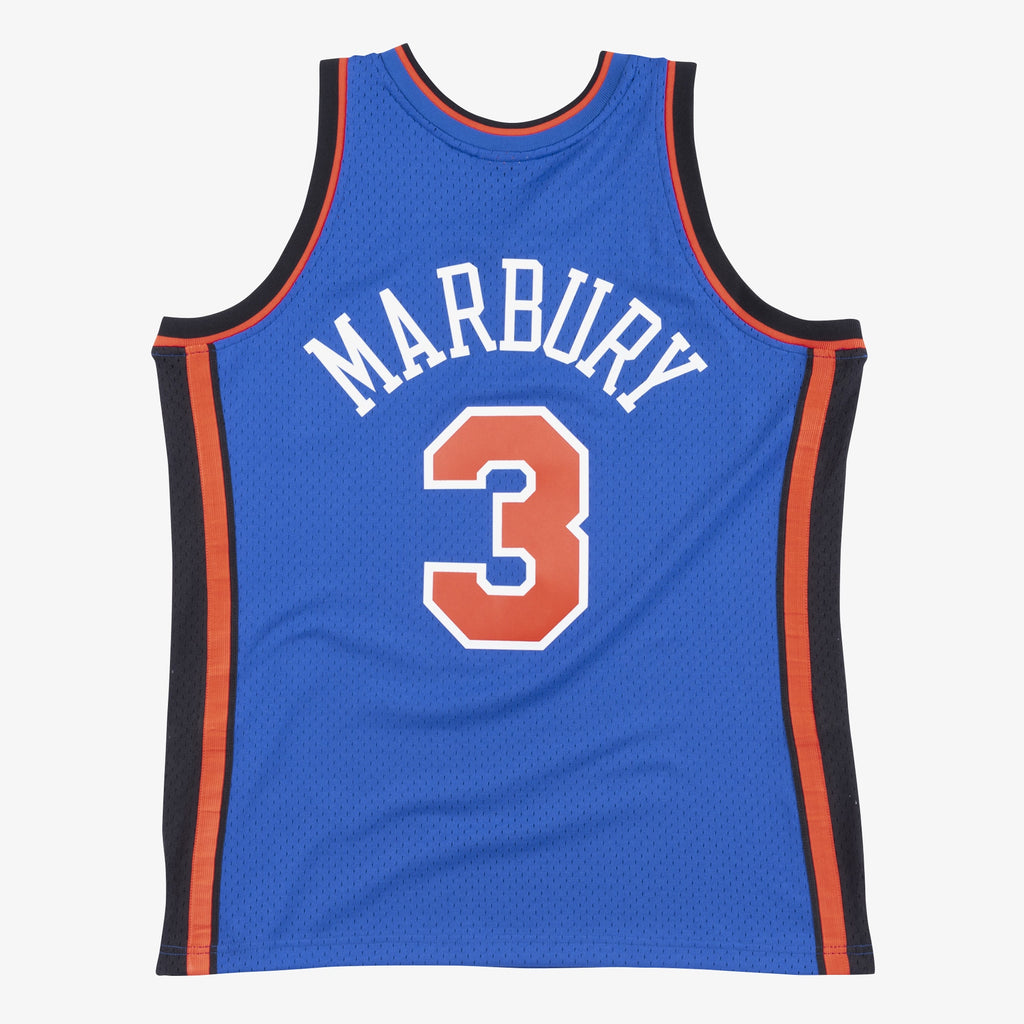 Stephon Marbury New York Knicks 2006 Authentic Swingman Basketball Jersey - Royal Blue