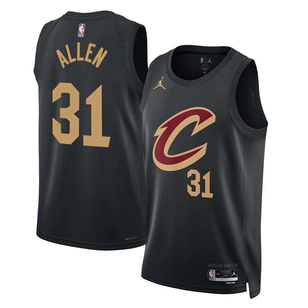 Jarrett Allen Cleveland Cavaliers Statement Edition Swingman Basketball Jersey - Black - Unisex