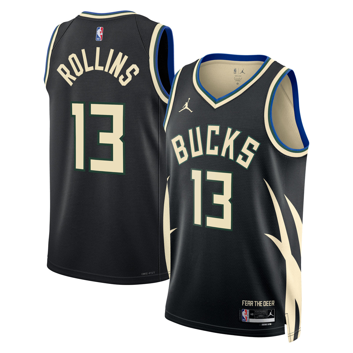 Ryan Rollins Milwaukee Bucks Statement Edition Swingman Basketball Jersey - Hunter Green - Unisex