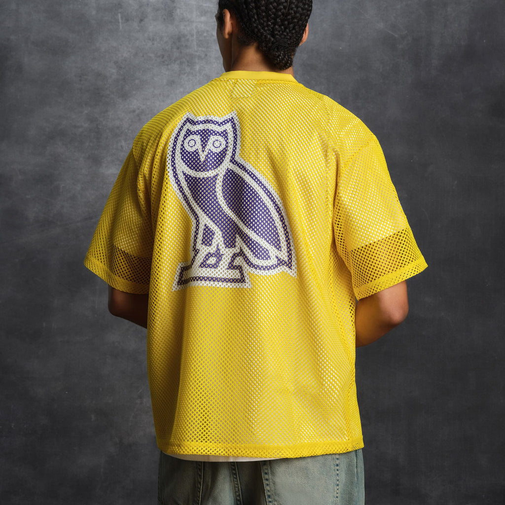 Los Angeles Lakers OVO Mesh Football Basketball Jersey - Mens