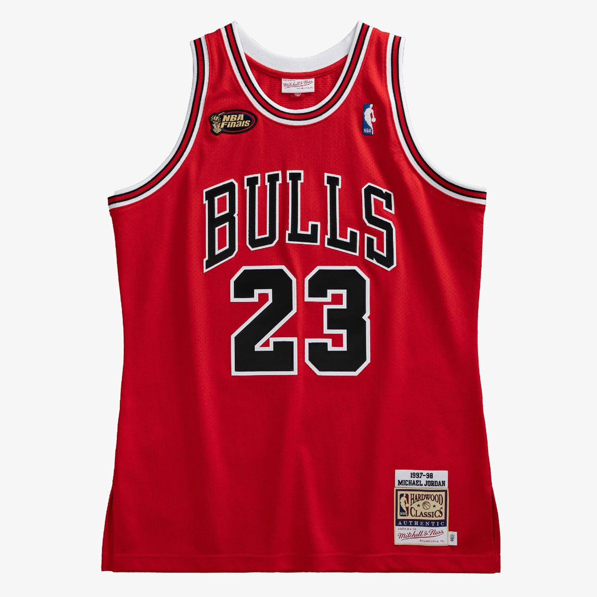 Michael Jordan Chicago Bulls 1997 - 98 Finals Authentic Road Basketball Jersey