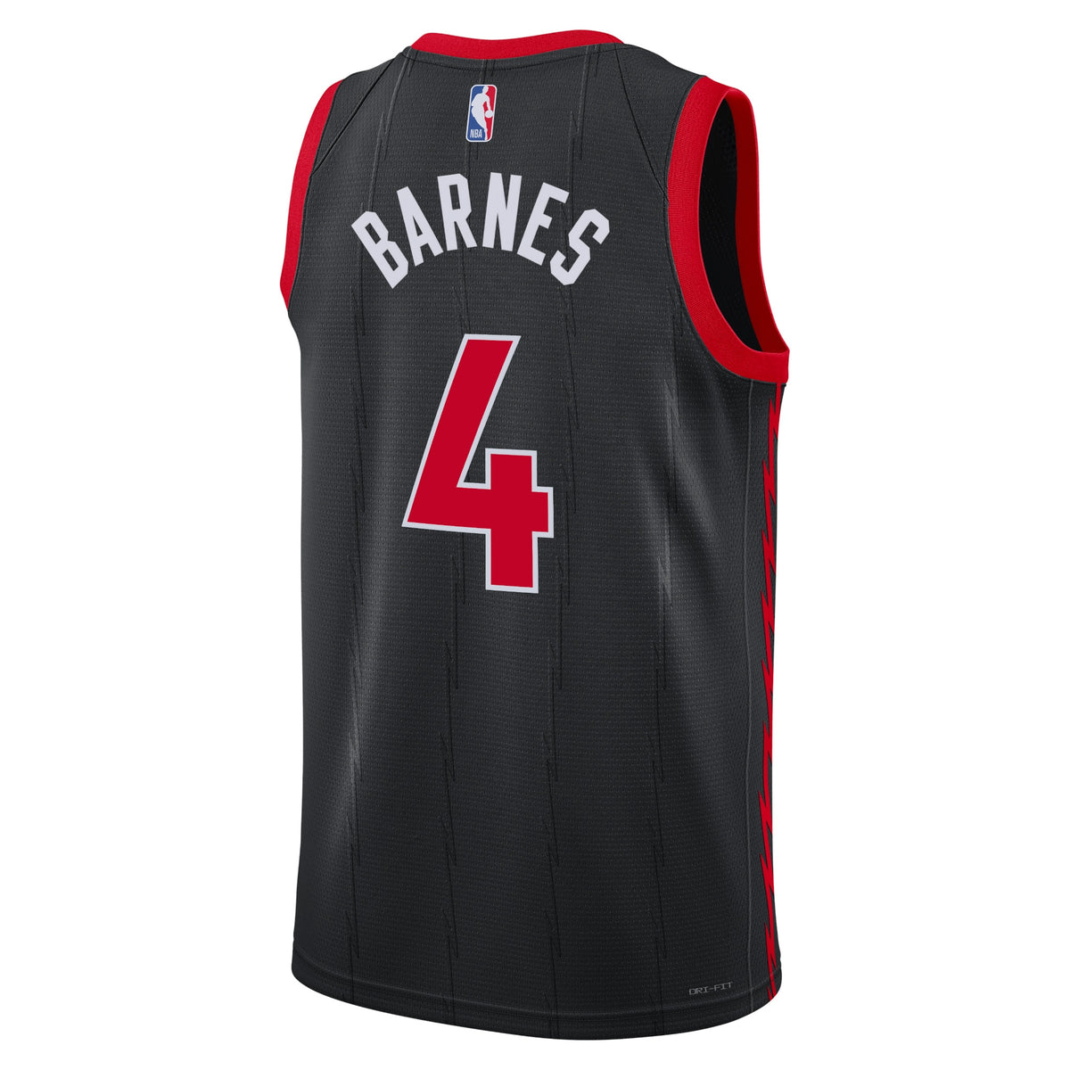 Scottie Barnes Toronto Raptors Statement Edition Swingman Basketball Jersey - Black - Unisex
