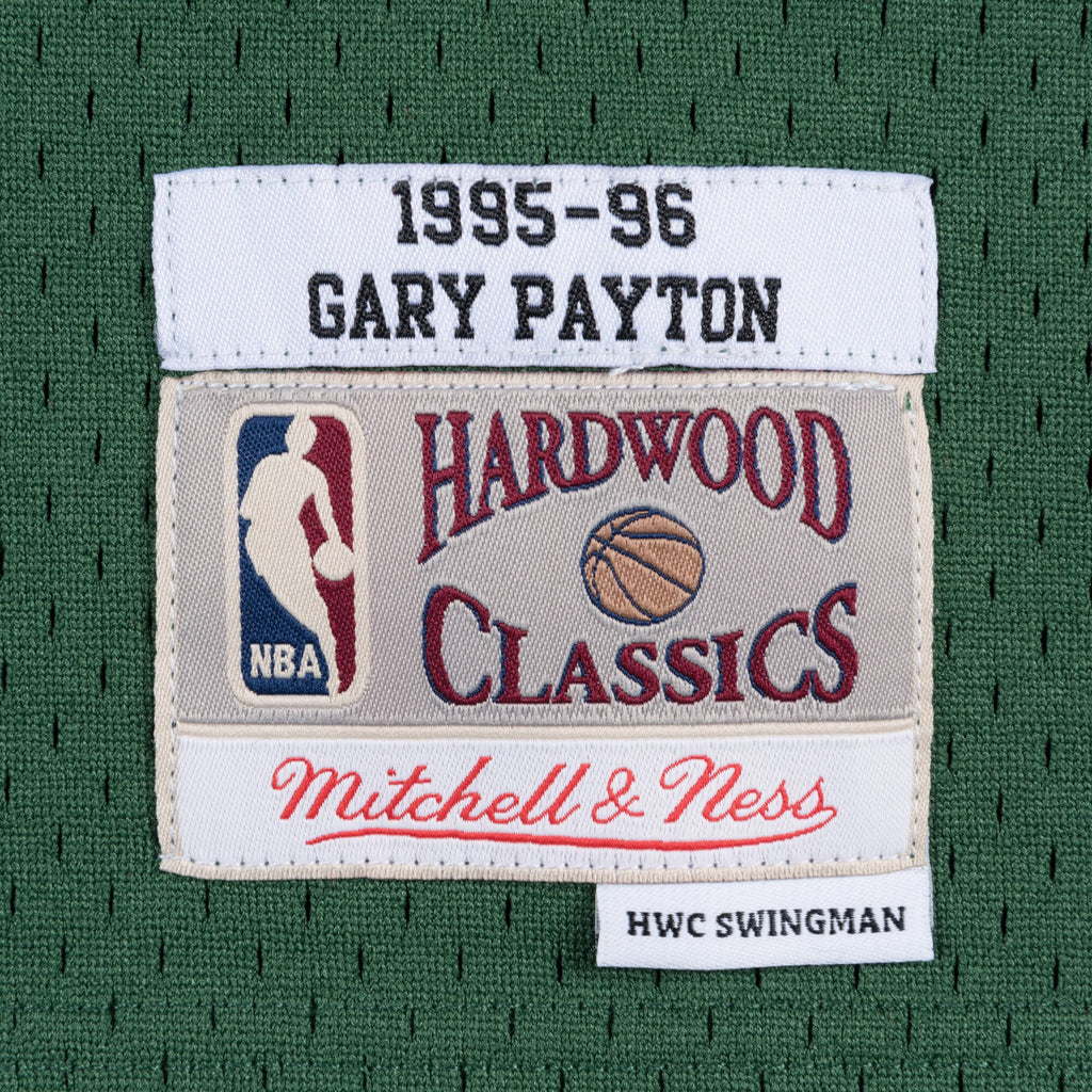 Gary Payton Seattle Supersonics 1995 - 96 Swingman Road Basketball Jersey