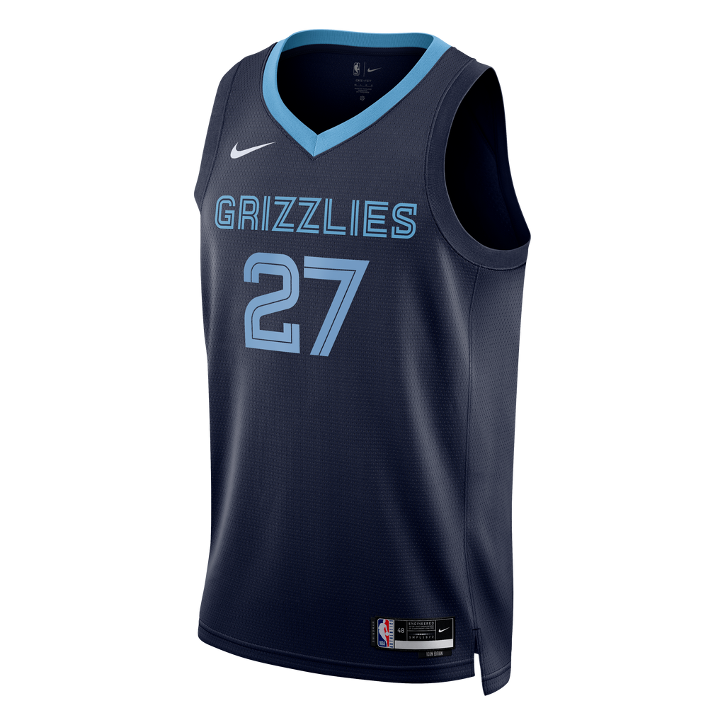 Cameron Boozer Memphis Grizzlies Swingman Icon Basketball Jersey - Black - Unisex