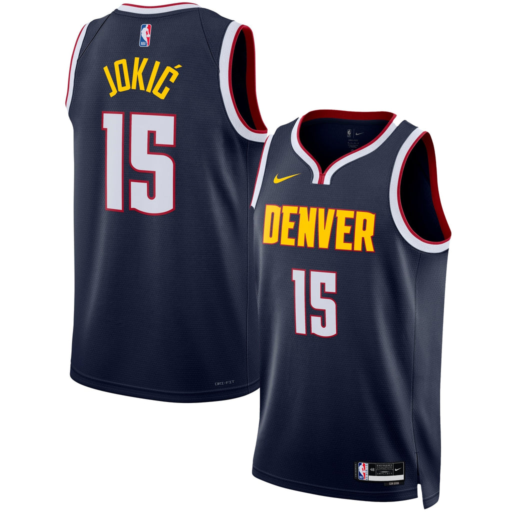 Nikola Jokić Denver Nuggets Icon Edition Swingman Basketball Jersey - Unisex