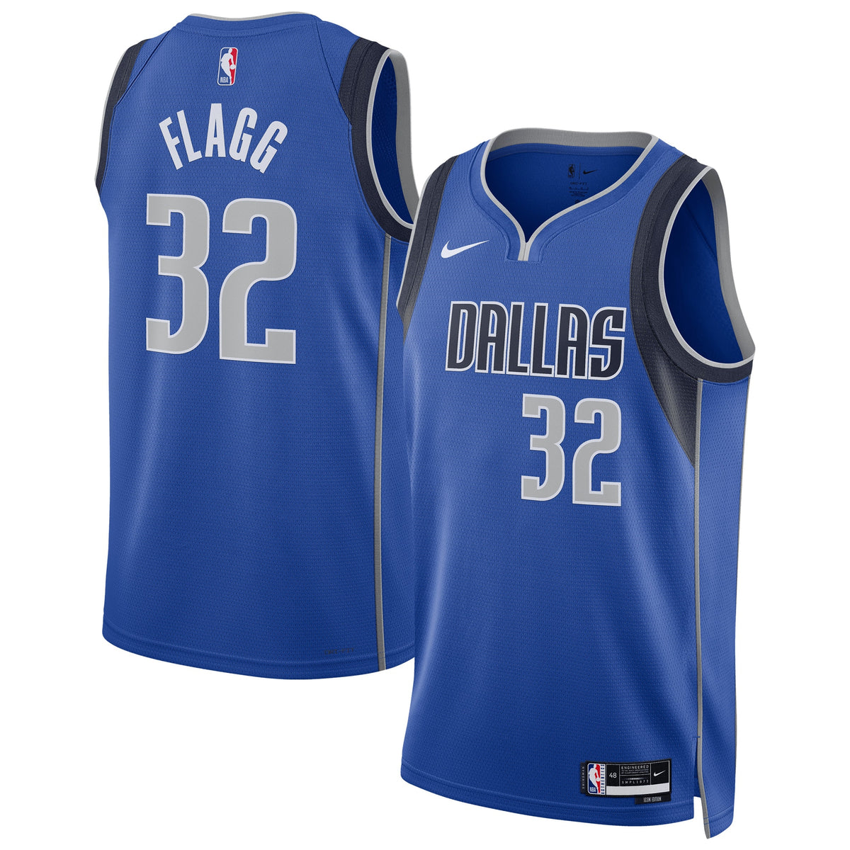 Cooper Flagg Dallas Mavericks Swingman Icon Basketball Jersey - Unisex