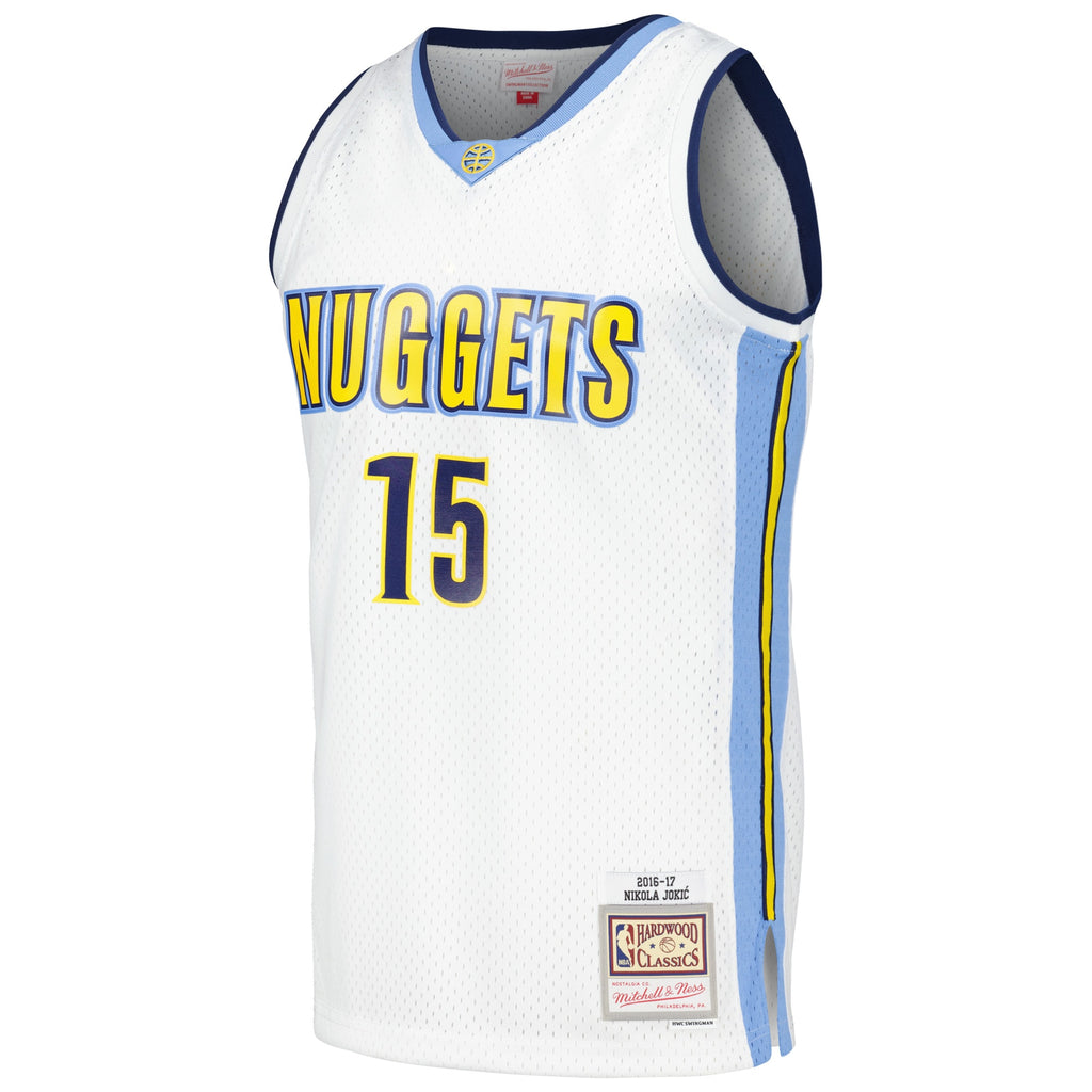 Nikola Jokić Denver Nuggets 2016/17 Throwback Swingman Basketball Jersey - Mens