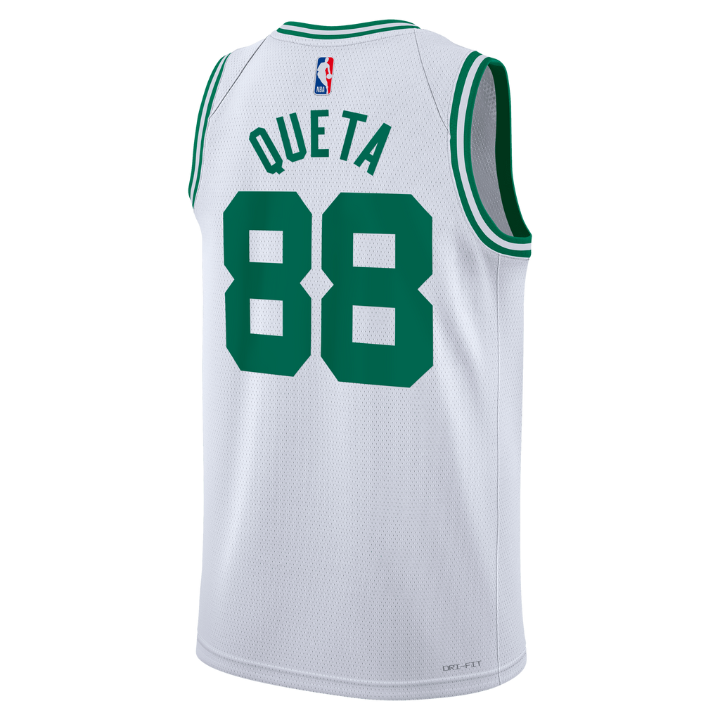 Neemias Queta Boston Celtics Association Edition Swingman Basketball Jersey - White - Unisex