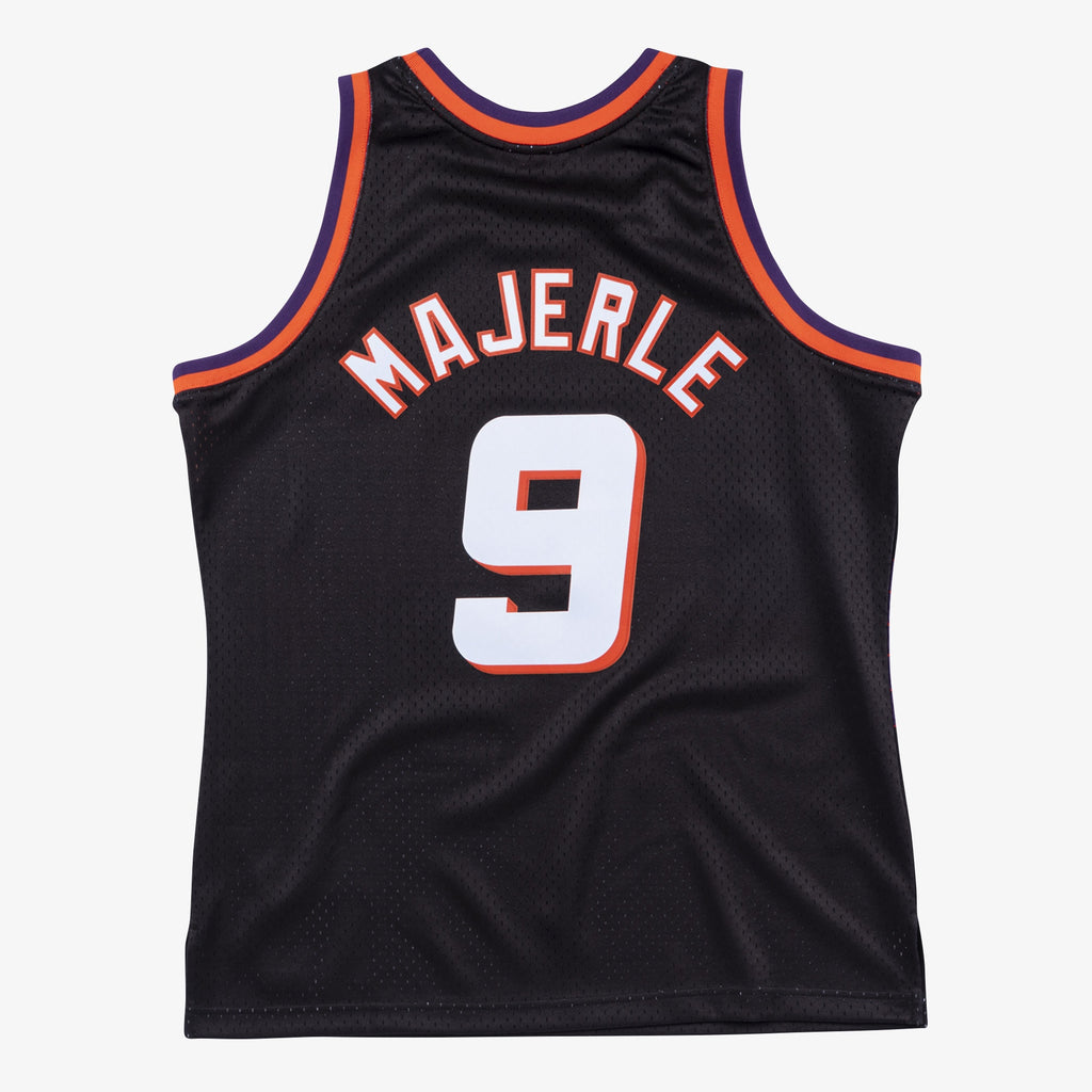 Dan Majerle Phoenix Suns 1994 Alt Road Authentic Swingman Basketball Jersey - Black