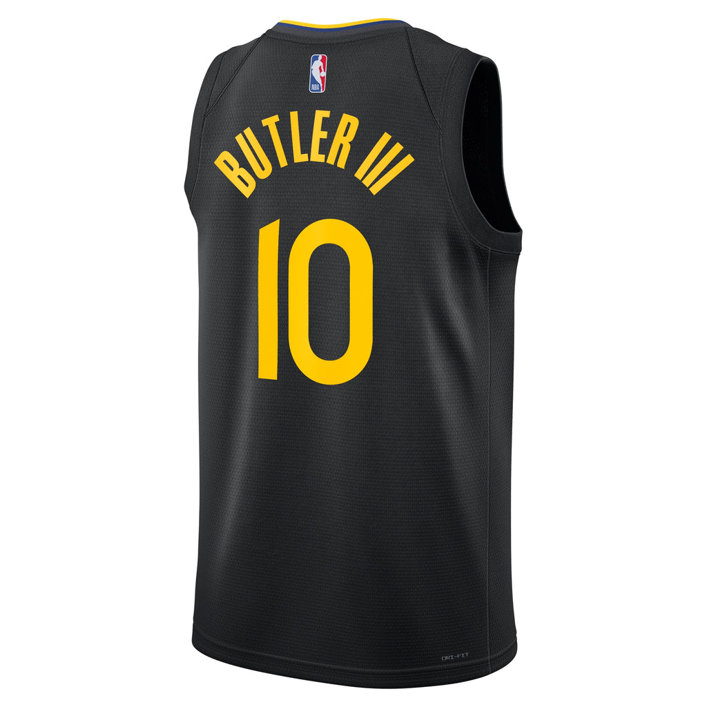 Jimmy Butler III Golden State Warriors 2024/25 Statement Edition Swingman Basketball Jersey - Black - Unisex