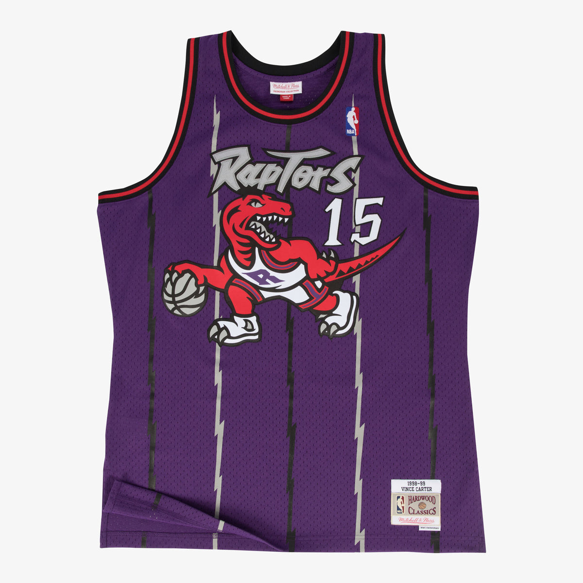 Vince Carter Toronto Raptors 1998 - 99 Swingman Road Basketball Jersey
