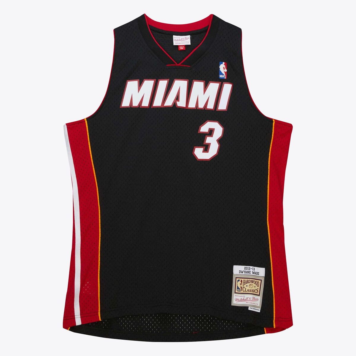 Dwyane Wade Miami Heat 2012 Hardwood Classics Swingman Road Basketball Jersey