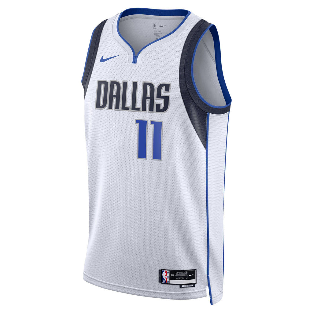 Kyrie Irving Dallas Mavericks Association Edition Swingman Basketball Jersey - White - Unisex
