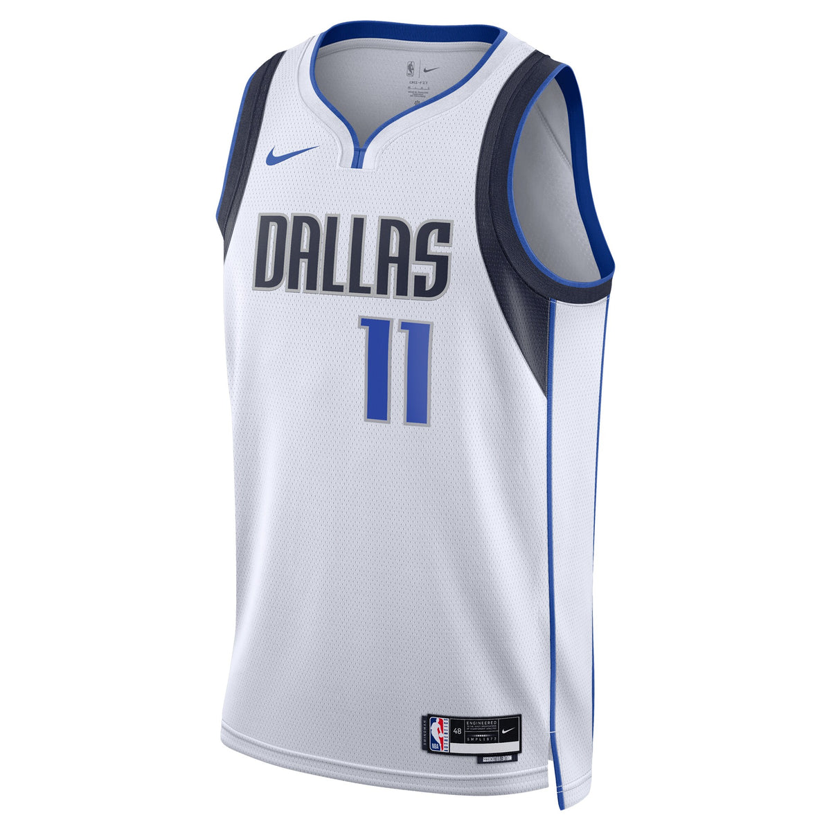 Kyrie Irving Dallas Mavericks Association Edition Swingman Basketball Jersey - White - Unisex