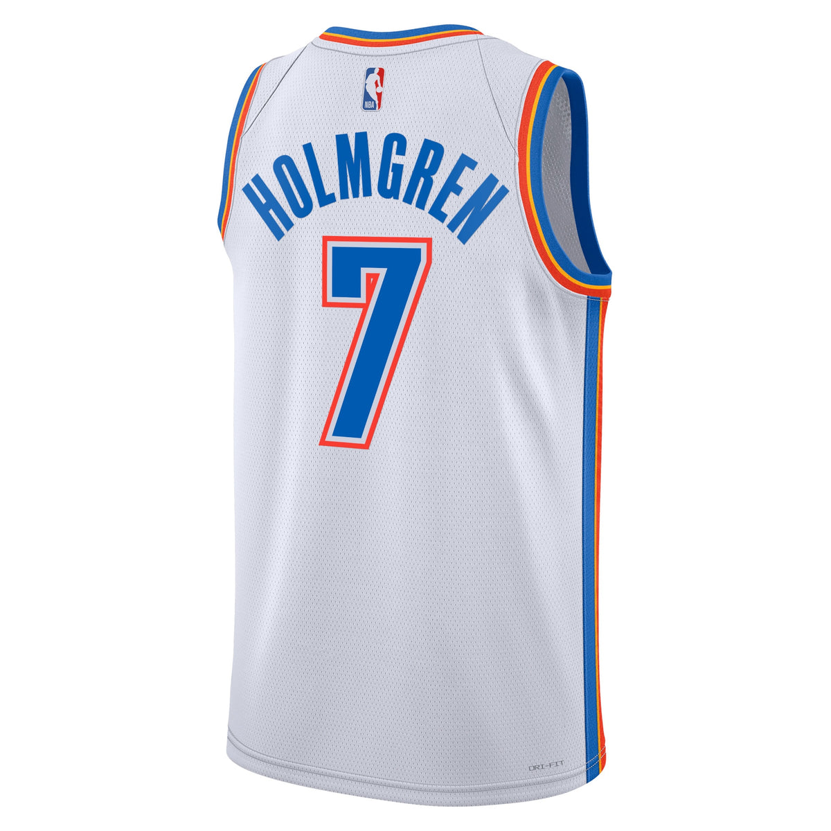 Chet Holmgren Oklahoma City Thunder Association Edition Swingman Basketball Jersey - White - Unisex