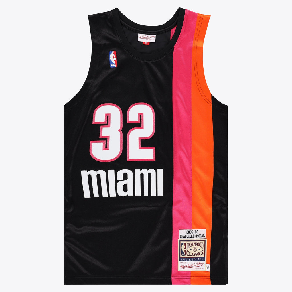 Shaquille O'Neal Miami Heat Authentic Basketball Jersey